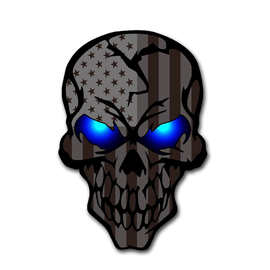 骷髅美国国旗乙烯基贴纸汽车卡车狙击手海军陆战队陆