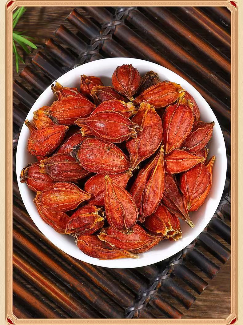 Dried Gardenia Fruit Zhi Zi 500g Sliced Gardenia jasminoides for Herbal Tea and Decoction key features