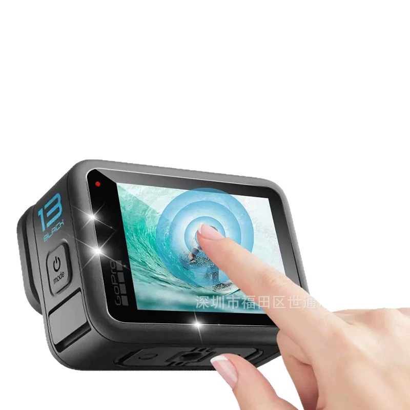 Защитное стекло из закаленного стекла для камеры GoPro 13, GoPro 12, HERO13, защита линзы и дисплея, спорт камера