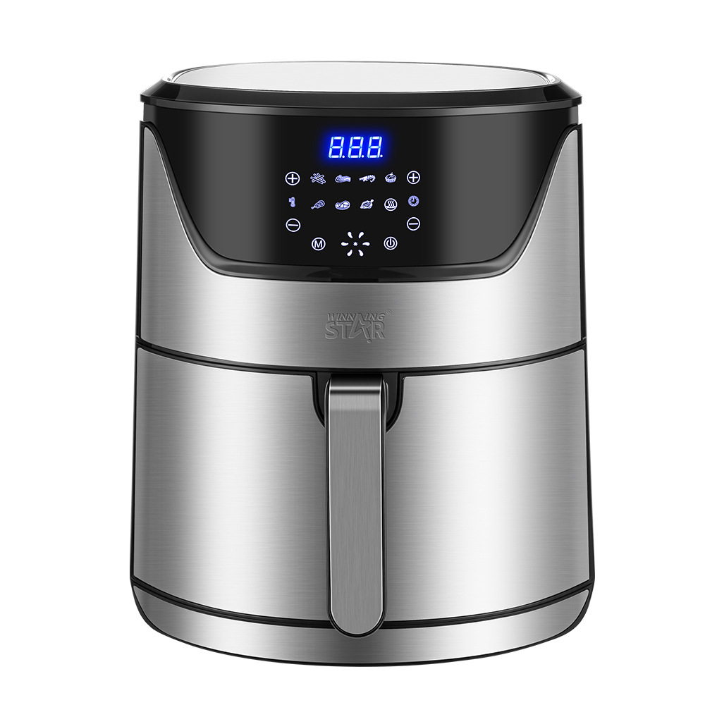Winningstar estándar británico estándar europeo 7l frito pollo papas fritas huevo tarta barbacoa hogar multi-función pantalla táctil freidora de aire