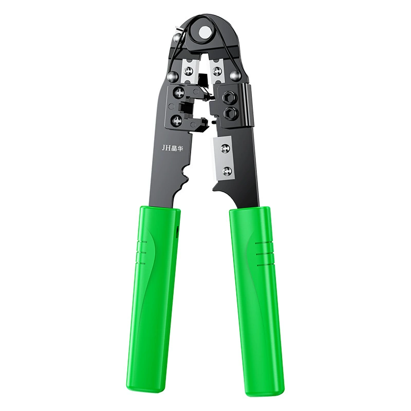 晶华 8P Cyber​​ Piece Placing Multifunctional Cyberspace Piece Accurate Pressing Plied Plbles Cut the Cable Press and One Pie with Multi -purpose