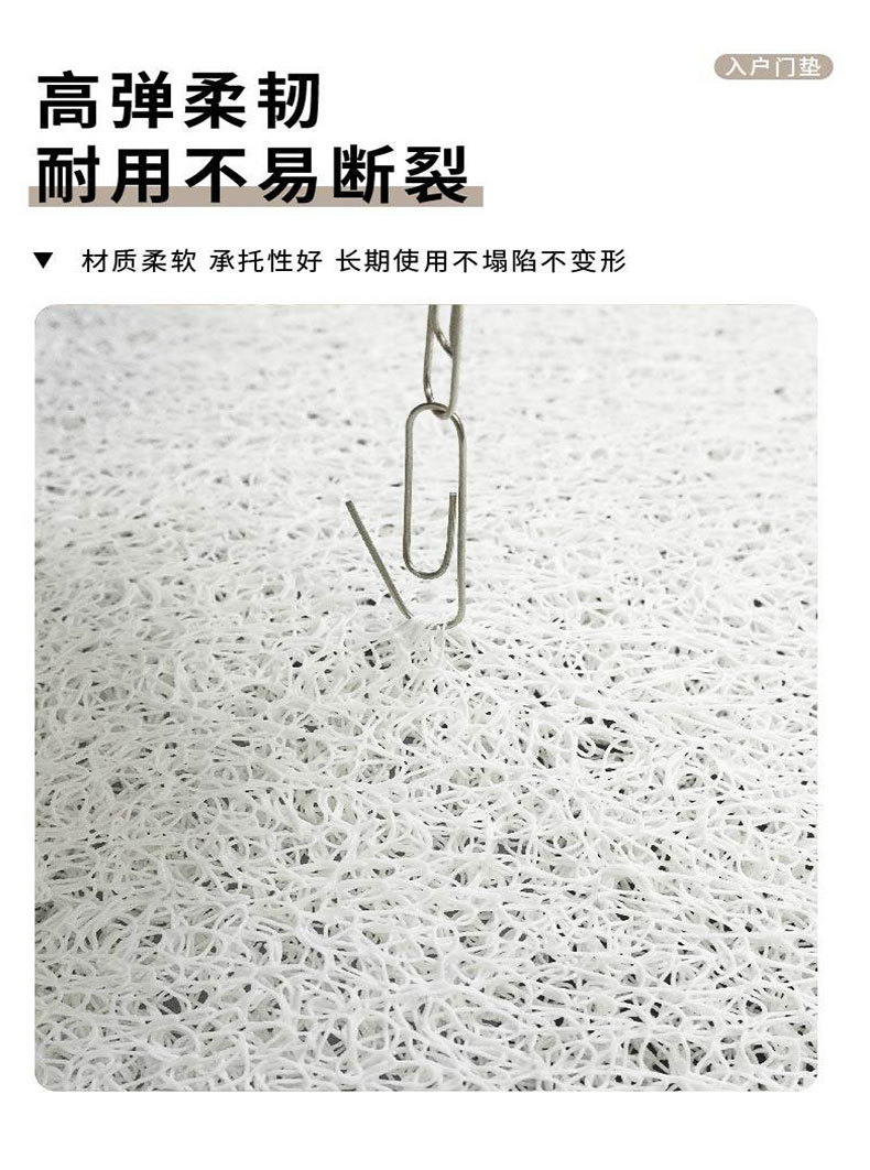 Dropshipping Cartoon Cute Car Floor Mats, Wire Loop Mats, Dirt-Scraping, Anti-Stain, Wear-Resistant, Easy-Care Foot Mats