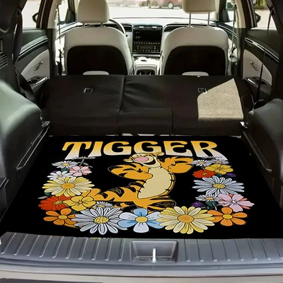 Care Stain-Resistant Water-Absorbent Dust-Proof Mat Avtomobil döşəmə paspasları - cute-little-tiger-07-75100cm-crystal-velvet