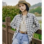 长袖宽松女士日系衬衫