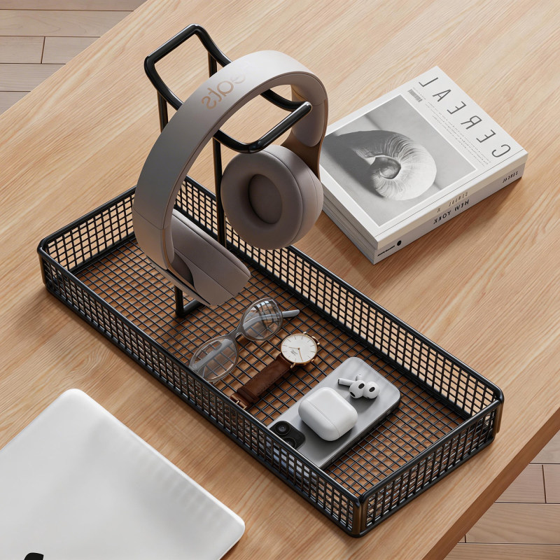 Headphone Storage Box, Desktop Game Controller Storage Rack, Internet Cafe E-Sports Room Gaming Headset Display Rack Headphone Storage Box, Desktop Game Controller Storage Rack, Internet Cafe E-Sports Room Gaming Headset Display Rack