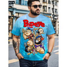 G 95636 Animal 3D printed short sleeve ���� 3D ӡ������