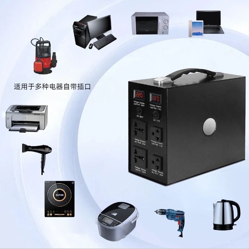 Transformer 220V to 110V American 120V Taiwan 110V Bidirectional Voltage Converter 110 to 220V Voltage