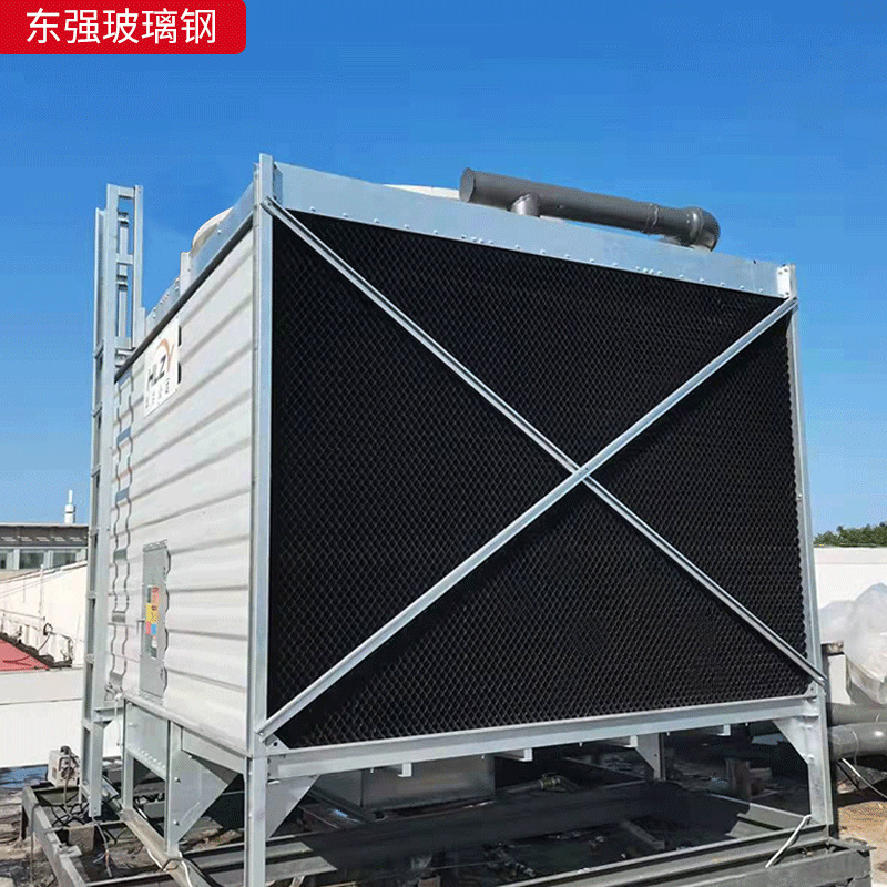 方形工业闭式冷却塔 大型防冻不锈钢铜管冷凝器 冷却散热降温设备