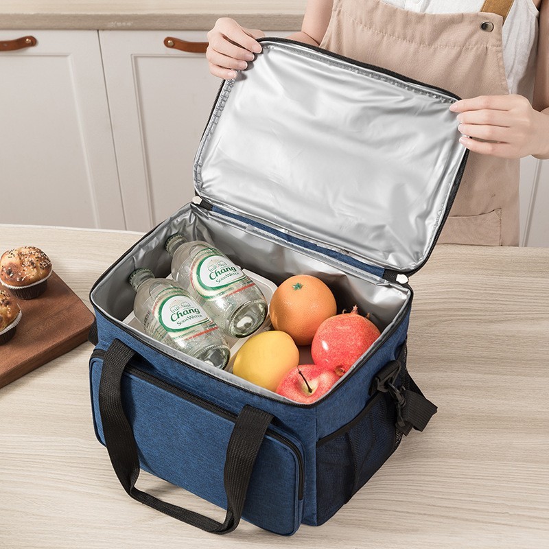 Amazon ベストセラー断熱バッグアウトドア旅行大容量ピクニックアイスバッグポータブルポータブルランチバッグランチボックスバッグ|undefined