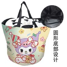 圣诞节专题 三丽鸥库洛米圣诞夜惊魂周边史迪仔储物包圆底杂物包