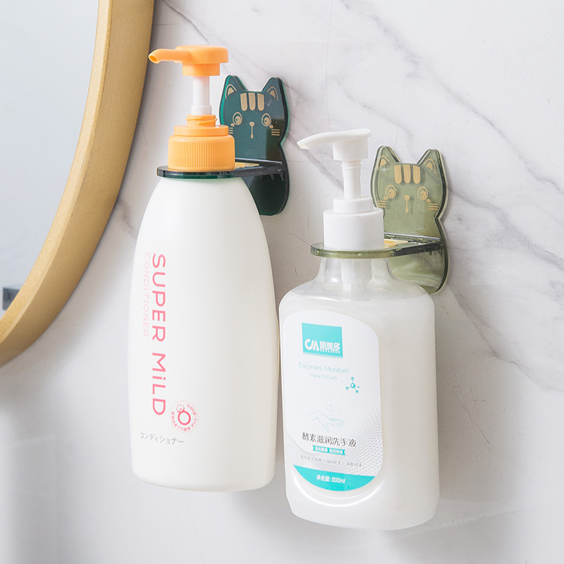 トイレ入浴剤ラックシャンプーラック穴なし壁掛けラック収納ラックフック|undefined