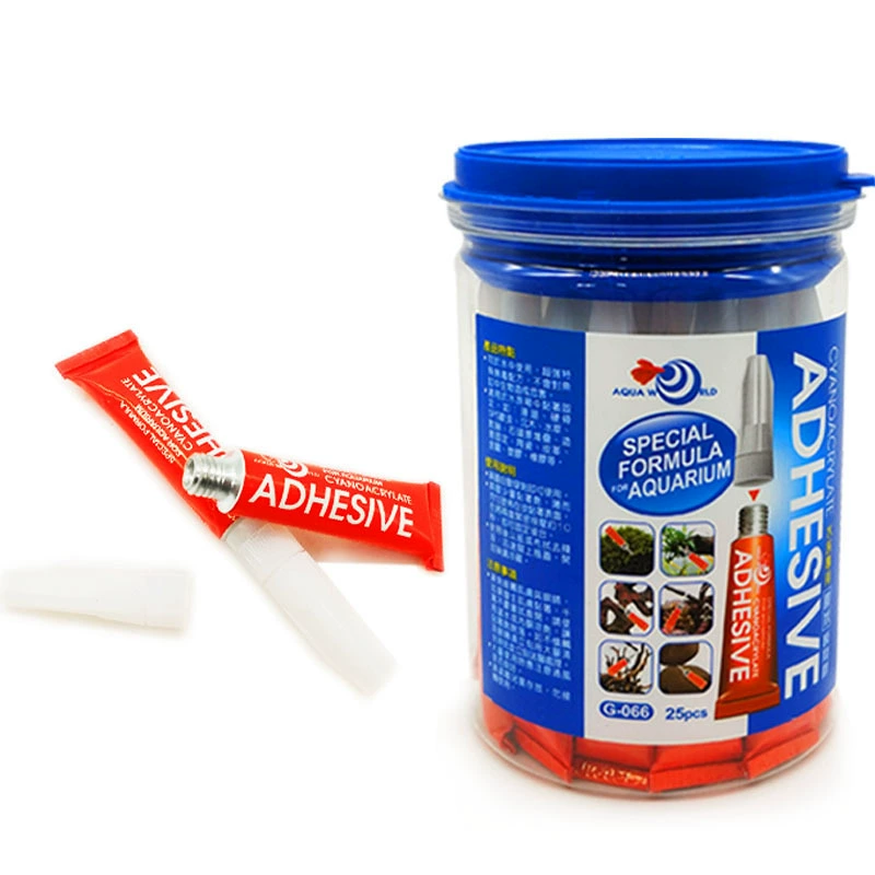 Клей водного мира Моисей Аква Трава Тонущая древесина Коралловый клей Поставка Мгновенный клей Моисей Клей Травяной клей