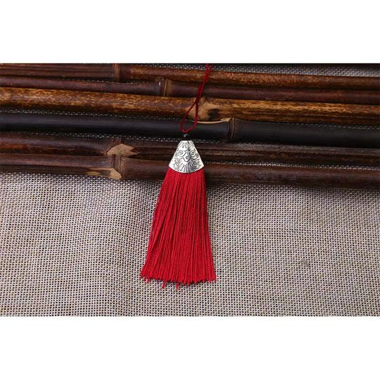 8CM fish mouth hat tassel tassel Chinese wind bookmark hanging tassel clothing sachet incense Chinese knot tassel wholesale