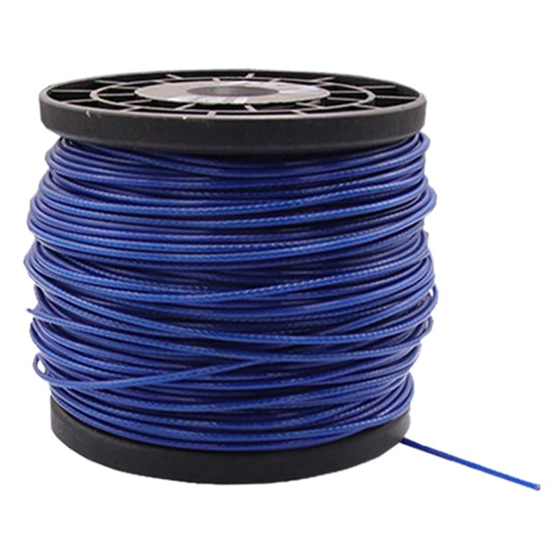 Нержавеющая сталь синий пластиковый покрытый стальной трос бельевая веревка для виноградной стойки веревка 0,38 мм-16 мм полные спецификации
