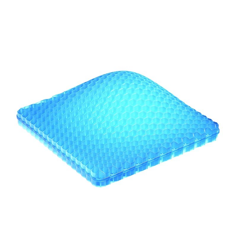 Monolithic seat, breathable summer silicone silk cooling gel