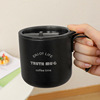 Coffee handle stainless steel, handheld cup with glass, 2020, Birthday gift, wholesale