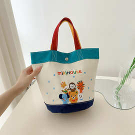 支持来样帆布包手提包便当包妈咪包溜娃手提母婴包布