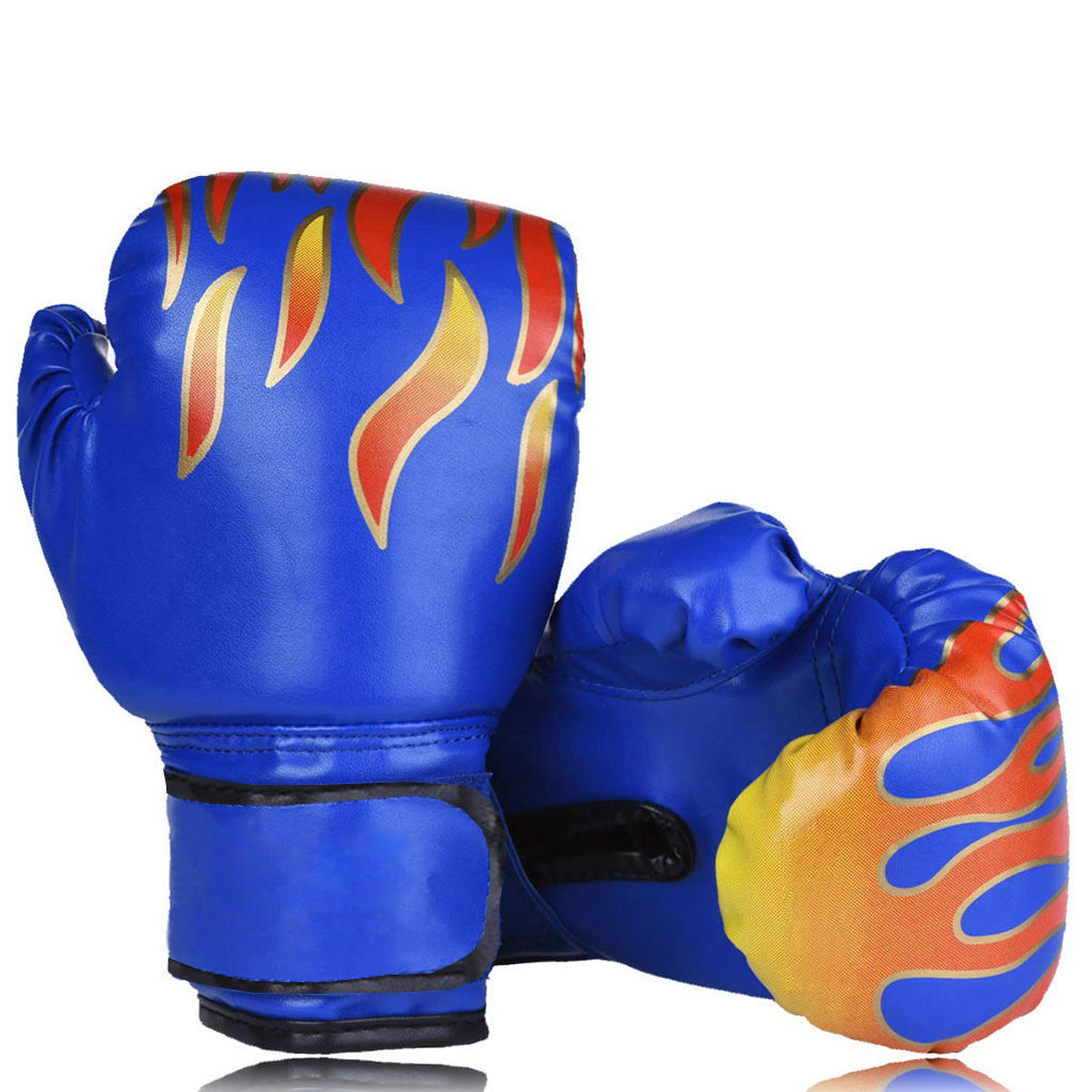 Guantes de boxeo para niños Equipo de protección de boxeo para niños Guantes de fitness Taekwondo Guantes de entrenamiento amateur para interiores Pérdida de peso