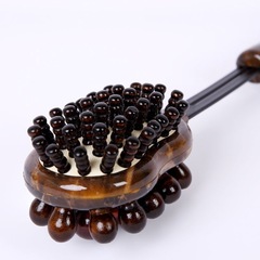 Massage hammer with percussive action for meridians—percussion hammer, tapping hammer, slapping massage stick, neck and leg massager, fitness hammer for back massage