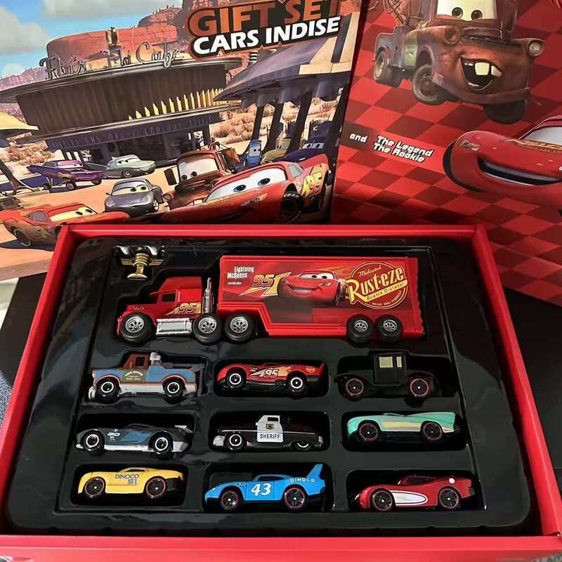 Cars 3 Racing Champion Uncle Mack Container Truck Openable Door Children's Toy Sliding Alloy Car 2-in-1 Boy's Gift Cars 3 Racing Champion Uncle Mack Container Truck Openable Door Children's Toy Sliding Alloy Car 2-in-1 Boy's Gift