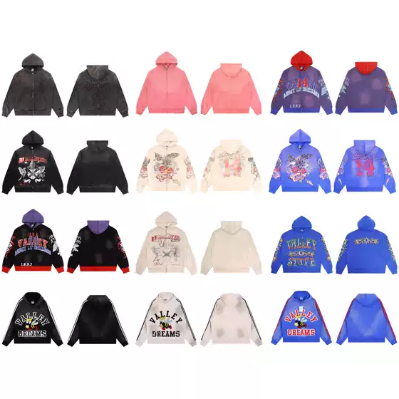 VALE New Arrival Printed Hip Hop Streetwear American Style Cotton Casual Pullover Hoodie for Fall/Winter