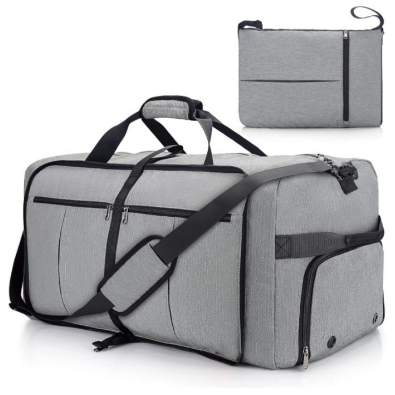 Transfronteriza Amazon bolsas de viaje plegables de mano de gran capacidad bolsa deportiva bolsa