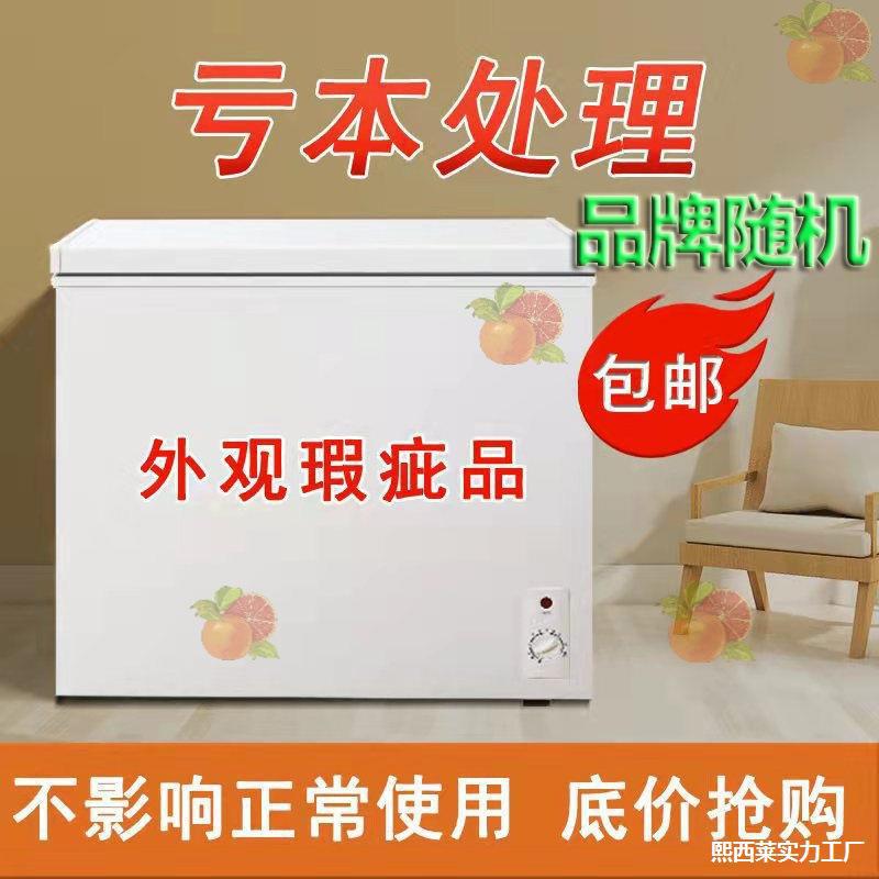 Refrigerated Energy-Saving Storage Rental Transport Double Freezer Large Capacity Household Freezer Dual-Use Freezer Small Capacity