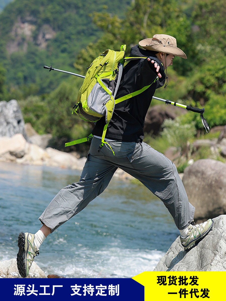 Mochila Deportiva de Senderismo para Exterior de Nylon Impermeable para Deportes al Aire Libre