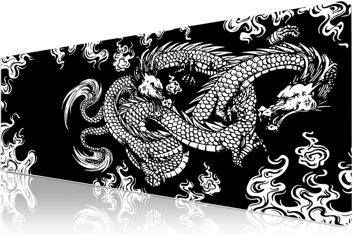 Alfombrilla de ratón de dragón volador explosiva de Amazon, oficina de juegos de oficina, caucho natural duradero, resistente al desgaste, ip europea y americana Asia
