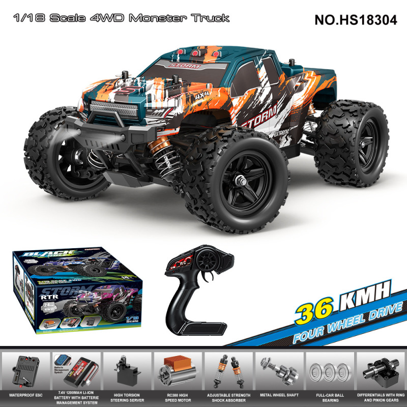 クロスボーダー 1/18 ブラシレス高速四輪駆動 2.4 グラムフルスケールプロフェッショナル RC リモートコントロールオフロード大型バイク 1/14 ブラシ付き|undefined