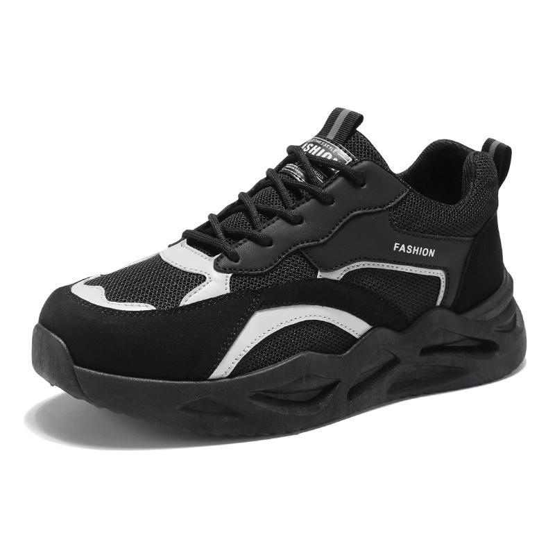 Breathable men's trend universal footwear, non-slip sports shoes platform for leisure