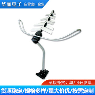 HDTV Antenna Outdoor TV Receiving Antenna Outdoor Remote Digital TV Antenna with Amplified Signal Receiving