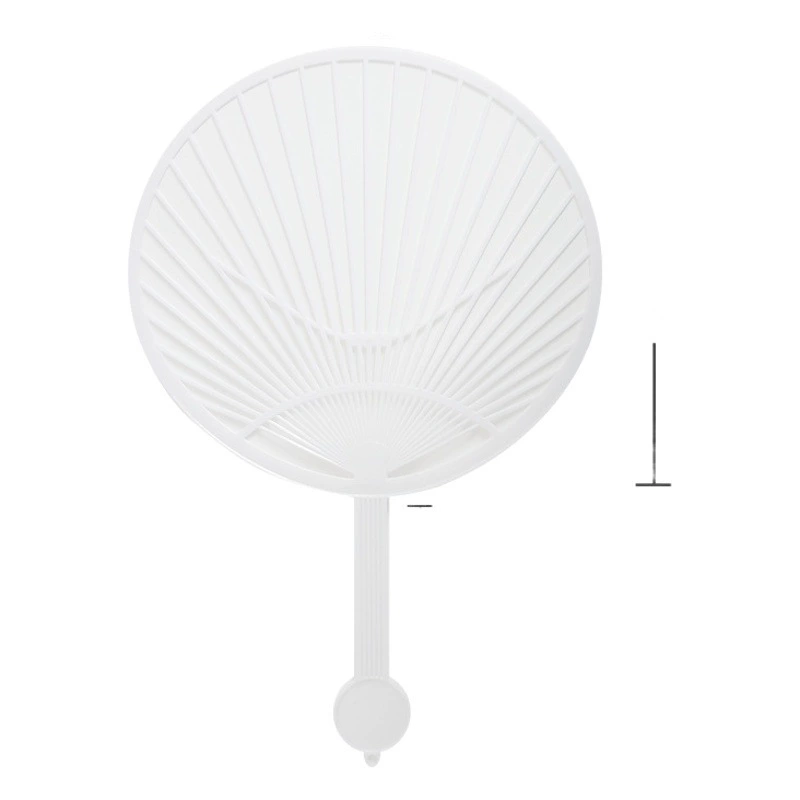 Оптовая Продажа с фабрики рекламный вентилятор кость Группа ручка вентилятора пластик PP пластиковый вентилятор круглый банановый вентилятор цветочный Вентилятор ручка рекламный вентилятор