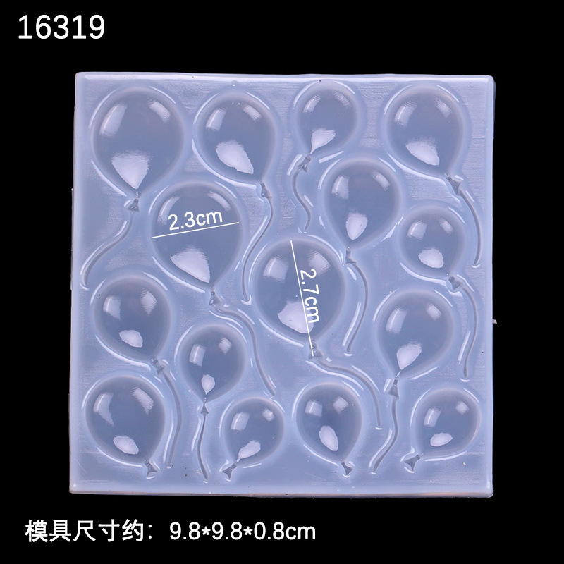 Nota espejo globo molde de silicona teléfono móvil Shell Cenicero decoración cristal epoxi joyería DIY material