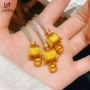 金店同款可爱拉丝吊坠