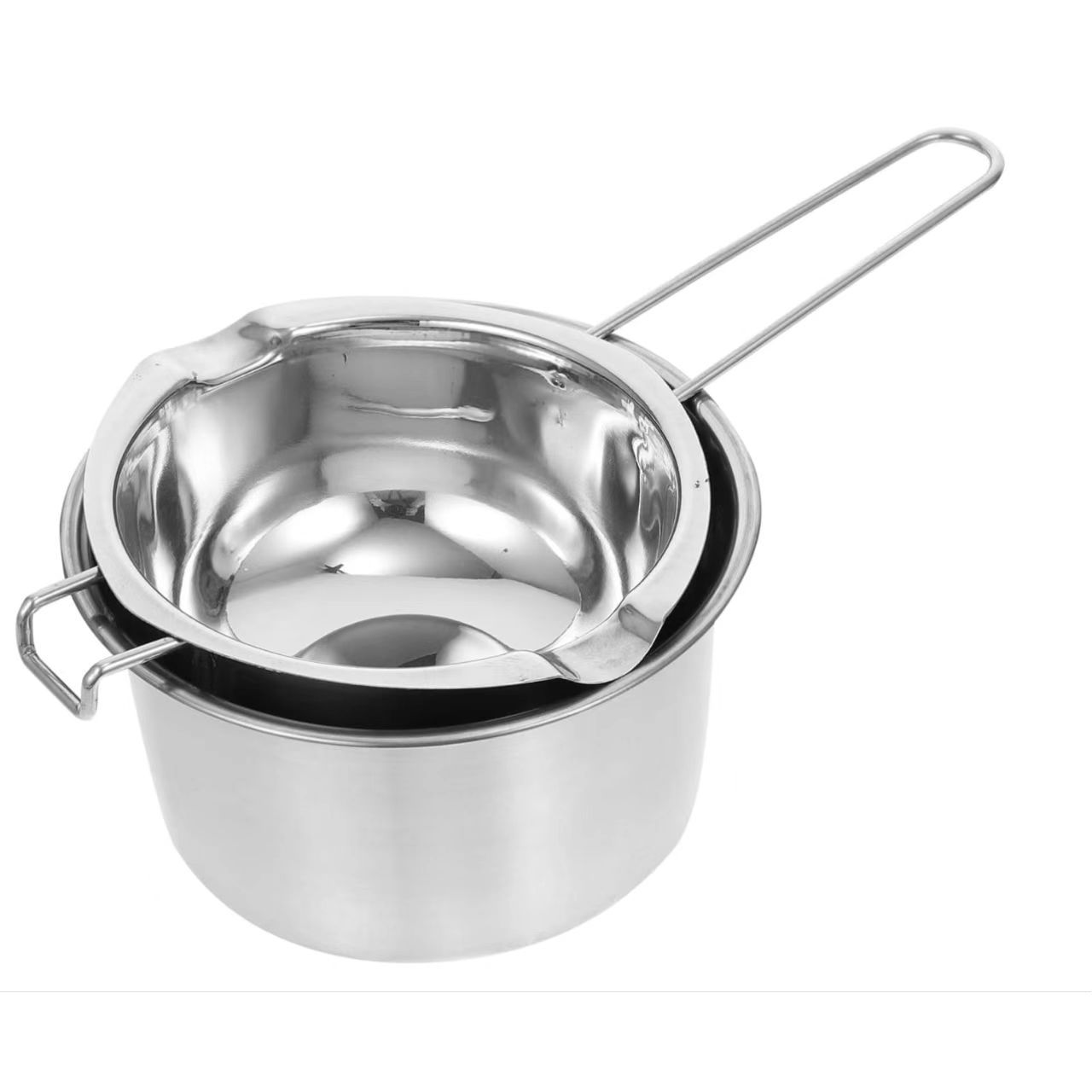 Stainless Steel Chocolate Melting Pot Water-Proof Heating Melting Outer Pot Heating Melting Bowl Commercial Baking Tools Household
