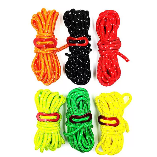Camping spare parts factory direct canopy wind rope tent rope windproof clothesline 4 meters long