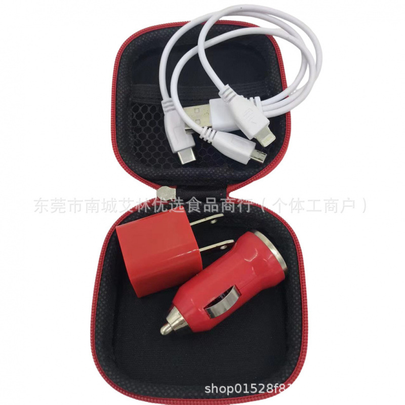 5V1A子弹头车充 车载手机电池充电器 USB彩色迷你车充 稳定足