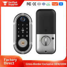 智能锁指纹APP键盘及钥匙输入自动锁定易于安装 | 家庭/公寓/酒店