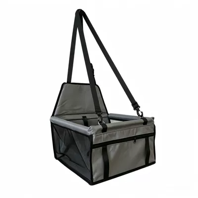 Multi-function pad, Booster Seat Bag Cross-Border - dark-gray-enhanced-version-pvc-white-pipe