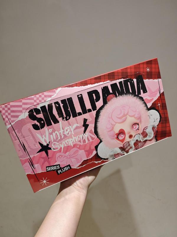 POPMART泡泡玛特SKULLPANDA冬日乐章系列SP毛绒公仔盲盒玩具礼物|undefined