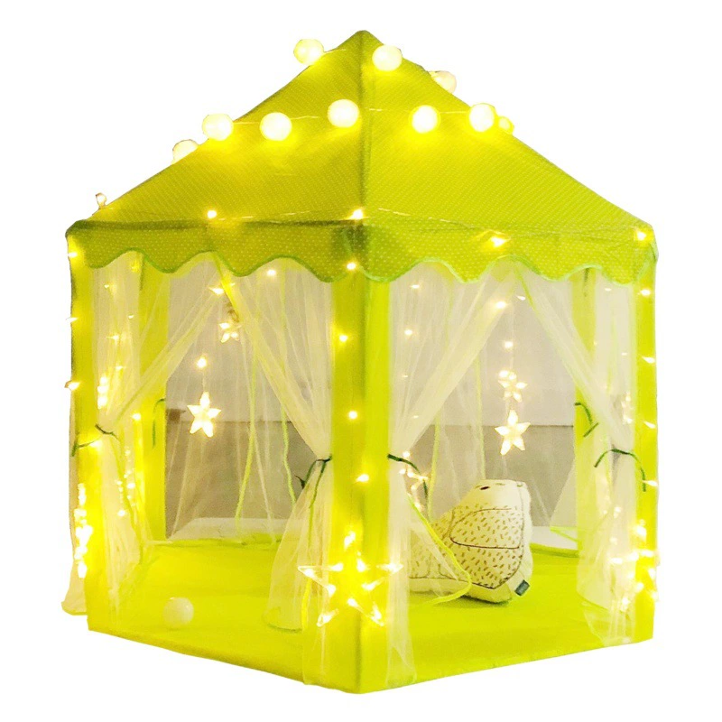 Детская крытая амазонка шестиугольная палатка дышащая маленькая девочка принцесса замок игрушка игровая палатка