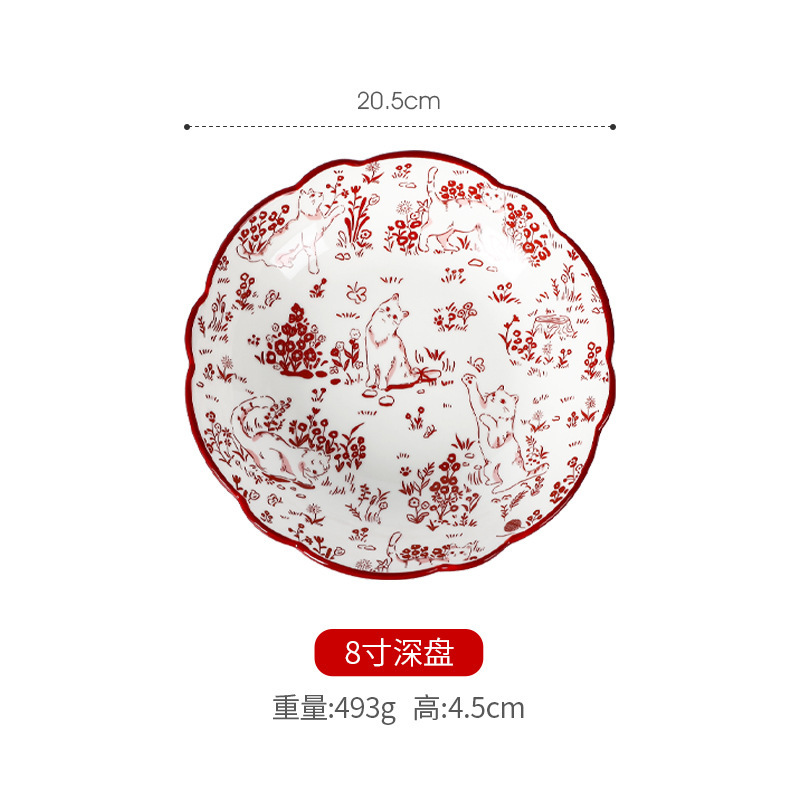 新婚礼物玛丽猫的结婚餐具套装订婚送新娘高级实用碗筷礼盒|undefined