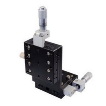 XZ轴40*40 LEV40-L-C2 交叉导轨型千分尺旋钮 位移平台 微调架