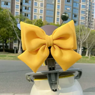 Stickers High-Value Helmet Stereo – Body sticker - yellow-decorative-bow