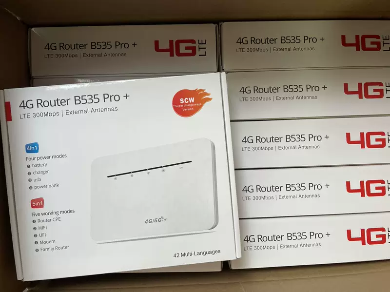 4G беспроводной маршрутизатор B535Pro CPE Маршрутизатор подходит для SIM к сети кабель wifi совместное использование 300М скорость