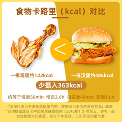 Kangaroo Mr. Skinless Chicken Legs Ready-to-Eat High-Protein Chicken Snack Low-Calorie Meal Replacement Fitness Meal Ready-to-Eat Food