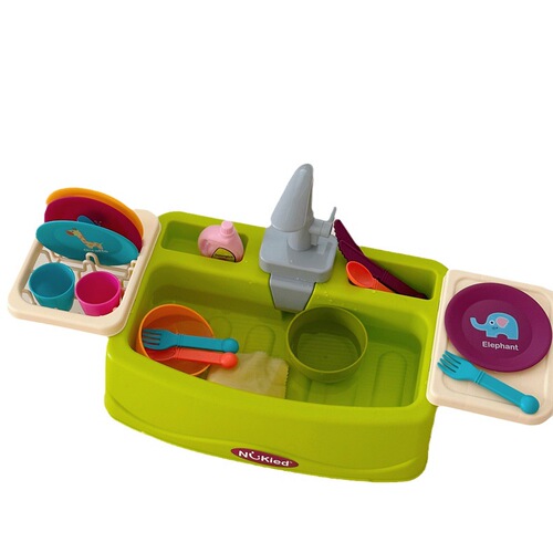 Newtich third generation dishwasher circulating water simulated play house kitchen toy baby educational enlightenment