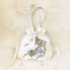 Purple, sophisticated, with embroidery
