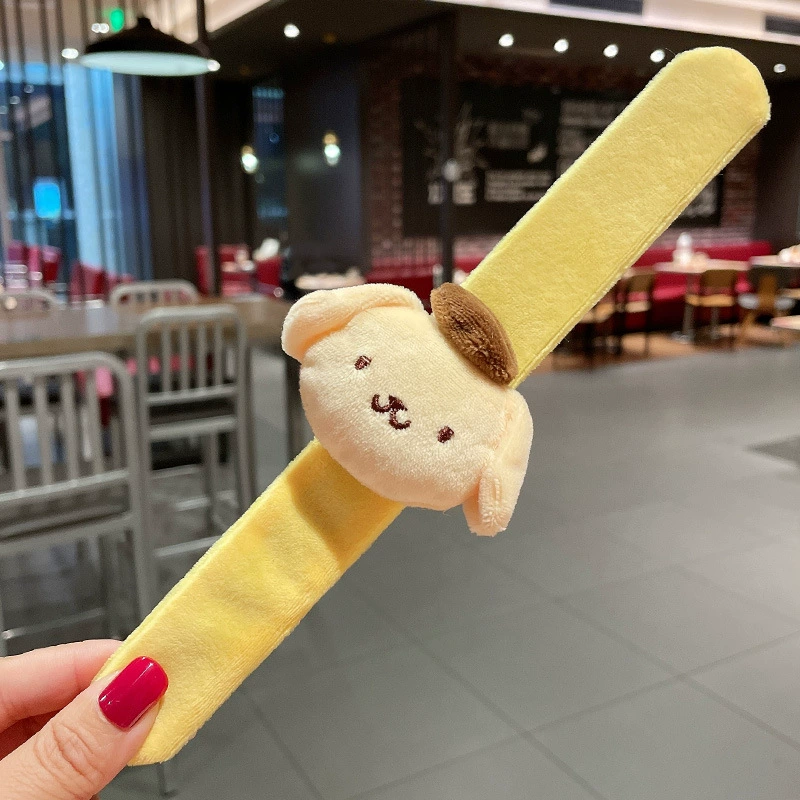Модный детский плюшевый браслет, аксессуар, кукла, зажим для волос, подарок на день рождения